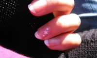 Luna manichiura shellac (lunar) manichiura Moon cu șelac