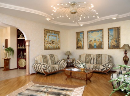 Candelabrele interiorul fotografiei camera de zi (living) candelabre în cameră Candelabre în fotografie camera de interior