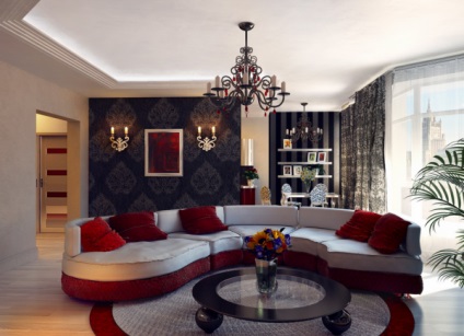 Candelabrele interiorul fotografiei camera de zi (living) candelabre în cameră Candelabre în fotografie camera de interior