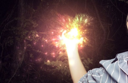 efecte de lumină Magic în Photoshop (acest strat de acoperire) efecte de lumină Magic în Photoshop