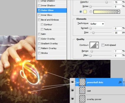 efecte de lumină Magic în Photoshop (Color Dodge Color) efecte de lumină Magic în Photoshop