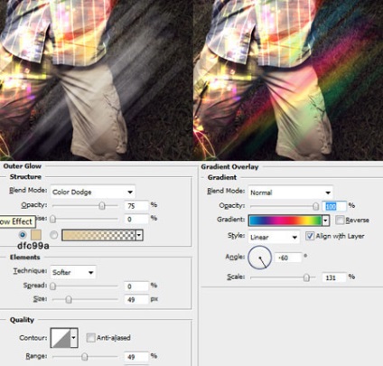 efecte de lumină Magic în Photoshop (acest strat de acoperire) efecte de lumină Magic în Photoshop