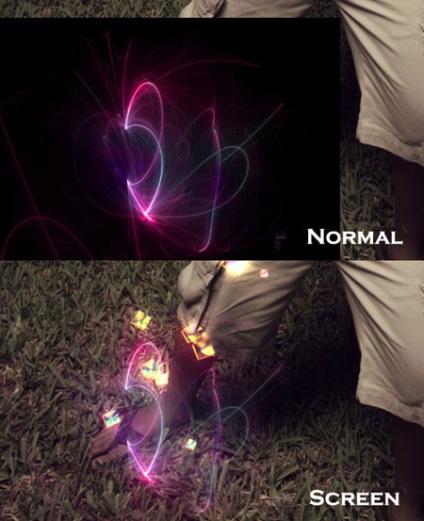 efecte de lumină Magic în Photoshop (exterior exterior strălucire) efecte de lumină Magic în Photoshop