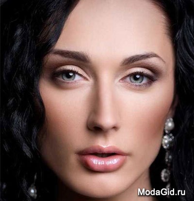 Machiaj pentru fotografii Brunete (brunetele ochi caprui) Machiaj pentru brunete fotografie