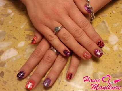 Shellac manichiură fotografie cele mai bune modele de unghii shilakom (cuie) Shellac manichiura fotografie cele mai bune modele de unghii shilakom