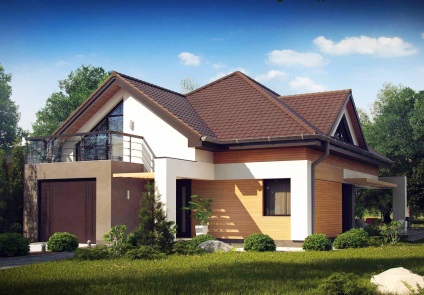 Mansarda într-o bucată de lemn tipuri de casă și unitate (din lemn) Mansarda intr-o casa de lemn și tipuri de unități