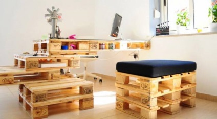 Mobilier din paleti, paleti (40 poze) - idei originale (mobilier) Mobilier din paleti, paleti (40 poze) - idei originale