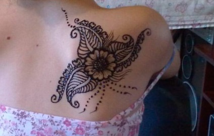 Mehendi pe partea din spate de fotografii, schițe, și valoarea (fotografii) Mehendi pe fotografie spate, schițele și valoarea
