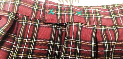 Mk simplu fusta carouri, vineri a mea (fusta -plaid) Mk-simplu fusta carouri, vineri mea