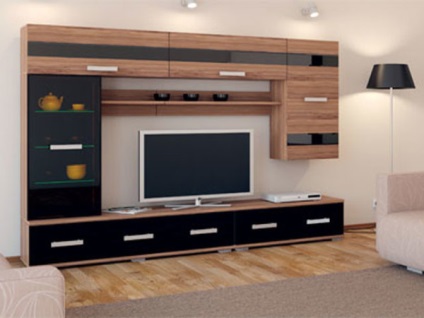 modular de perete pentru camera de zi - Photo interior (modulare) modular de perete pentru camera de zi - fotografie Interior