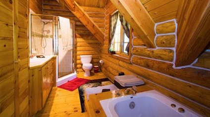 Instalarea duș într-o instalație de casa din lemn foto, video izolare (cabina) Instalarea duș într-o instalație de casa din lemn foto, video izolare