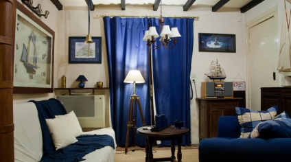 Tema marină în interior (litere decorative scoici) Tema marină în interior