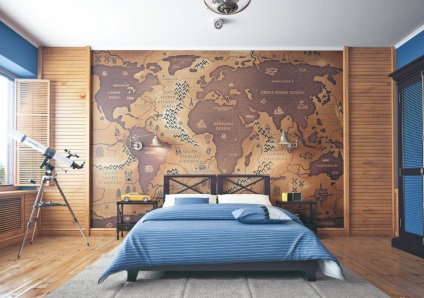 Tema marină în interior (coji de decor din cadre) Tema marină în interior