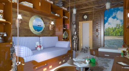 Tema marină în interior (interior) Tema marină în interior