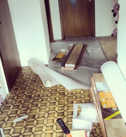 Fie că este posibil să se pună pe laminat pune linoleum sau laminat (laminat) Este posibil să se stabilească parchet laminat linoleum sau laminat lay