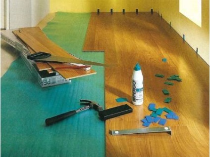 Fie că este posibil să se pună pe laminat pune linoleum sau laminat (laminat) Este posibil să se stabilească parchet laminat linoleum sau laminat lay