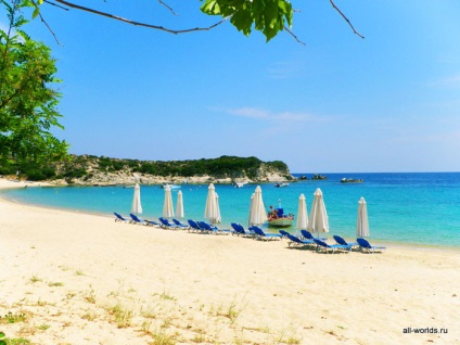 Cu mașina pe Halkidiki (foarte) Cu mașina pe Halkidiki