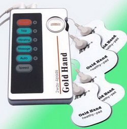 Instrument Frequency myostimulator mână de aur (Xft-502) (scăzut) Frecventa instrument de myostimulator mână de aur (Xft-502)