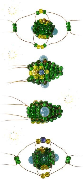 Bead Volum șarpe în trepte master class - o clasă de master (beading) - 15 44 - lecție din (talon) Bead volum șarpe de clasă în trepte de master - o clasă de master (beading) - 15 44 - lecție din