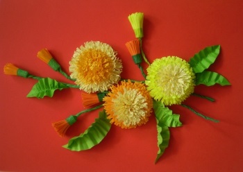 Kvilling păpădia în domeniu (tehnologie) Păpădia în tehnicile quilling
