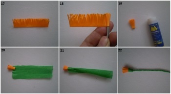 In păpădia arta Kvilling (Taraxacum) Păpădia în tehnicile quilling