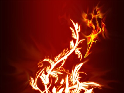 Foc de flori (Smudge smudge tool) floare de foc