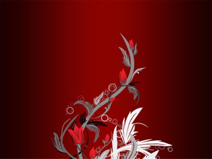 Foc de flori (degetul Smudge Tool) floare de foc