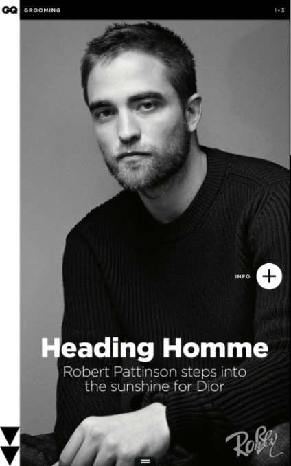 Doar Rob (de fapt, Robert Pattinson) Numai Rob