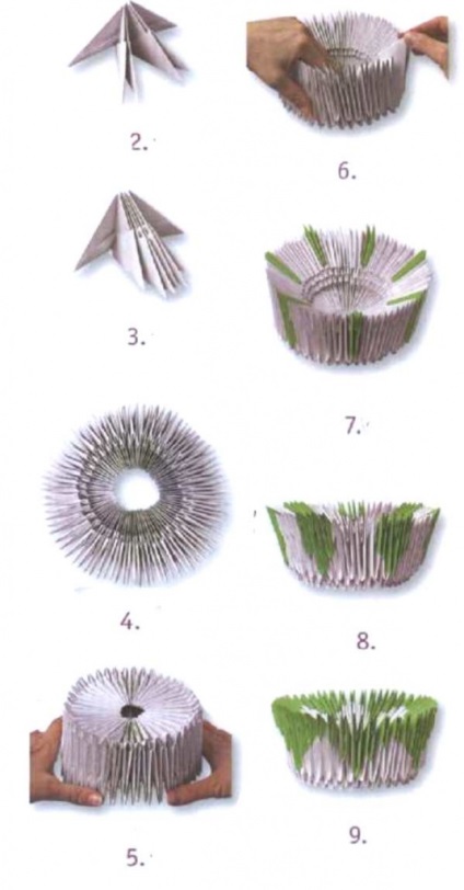 Modul tort Origami