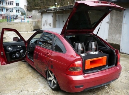 Reglajul inițial frets priors hatchback, priorapro (tuning) Tuning original, Lada Priora hatchback, priorapro