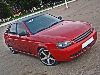 Reglajul inițial frets priors hatchback, priorapro (tuning) Tuning original, Lada Priora hatchback, priorapro