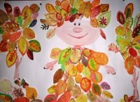 Toamna - vopsele desene pentru copii (tema vopsele „de aur) Toamna - desenele copiilor vopsea