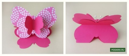 Carte poștală Butterfly i-carte de fluture cu mâinile lor (lor) Carte poștală fluture carte poștală fluture Dețin mâini