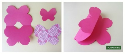 Carte poștală Butterfly i-carte de fluture cu mâinile lor (lor) Carte poștală fluture carte poștală fluture Dețin mâini