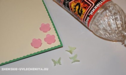 Felicitare cu fluturi cu mâinile lor salut originale pentru orice ocazie (lui) Felicitare cu fluturi cu mâinile lor salut originale pentru orice ocazie