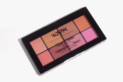 Reticulatie fard de obraz obraji Nyx dulce fard de obraz, recenzii paleta din interior frumusete (blush) Reticulatie fard de obraz obraji Nyx dulce fard de obraz paleta recenzii, din interior frumusete