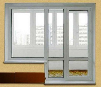 (Usi Hidroizolarea Ferestre) Peretele despărțitor pe balcon cu mâinile sale Peretele despărțitor pe balcon cu mâinile sale