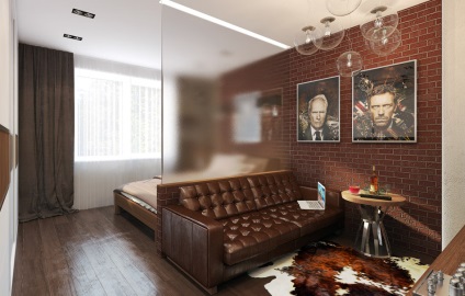 replanificare apartament (reprograma un apartament cu o cameră) Redesign plat