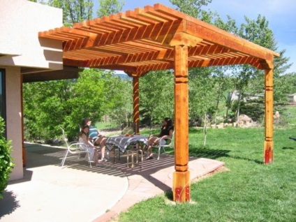 Pergola (70 poze) idei pentru zona de grădină și suburbană (foto) Pergola (70 poze) idei pentru grădină și zona suburbană