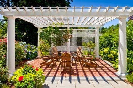 Pergola (70 poze) idei pentru zona de grădină și suburbană (foto) Pergola (70 poze) idei pentru grădină și zona suburbană
