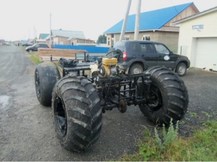 Prima experiență de construire pentru orice teren vehicul (experiență) Prima experiență de a construi teren vehicul all-