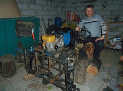 Prima experiență de construire pentru orice teren vehicul (în primul rând) Prima experiență de a construi teren vehicul all-