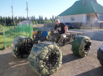 Prima experiență de construire pentru orice teren vehicul (toate tipurile de teren vehicul) Prima experiență de a construi teren vehicul all-