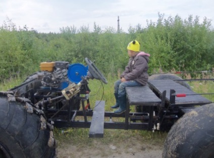 Prima experiență de construire pentru orice teren vehicul (toate tipurile de teren vehicul) Prima experiență de a construi teren vehicul all-