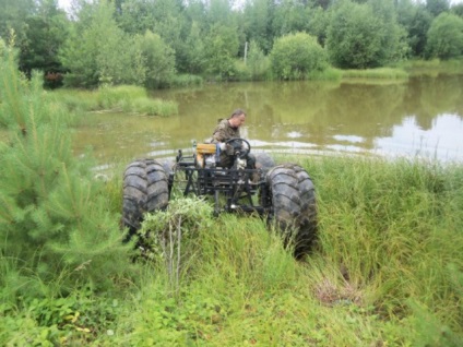 Prima experiență de construire pentru orice teren vehicul (experiență) Prima experiență de a construi teren vehicul all-