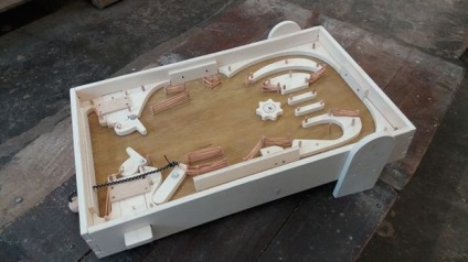 Pinball cu mâinile (setul câmp de joc) Pinball propriile mâini