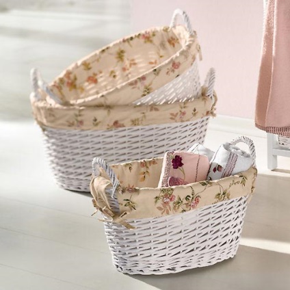 Răchită coș în interior (accesorii de interior) Răchită coș în interior