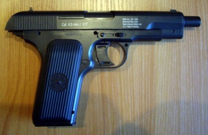 Pistol cu aer comprimat TT - arme pneumatice (pneumatice) Pistol cu aer comprimat TT - pistoale cu aer