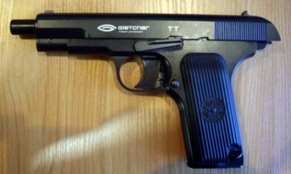 Pistol cu aer comprimat TT - arme pneumatice (pneumatice) Pistol cu aer comprimat TT - pistoale cu aer