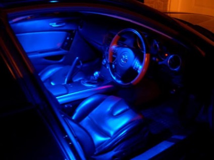 iluminat interior si tuning-l cu mâinile lor (lor) Iluminarea interioară și reglarea cu propriile lor mâini